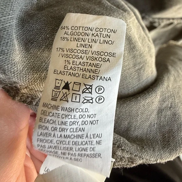 Lucky Brand Trendy Plus Size Peplum-Hem Utility Jacket Size 3X - Picture 13 of 13